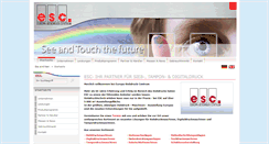 Desktop Screenshot of esc-online.de